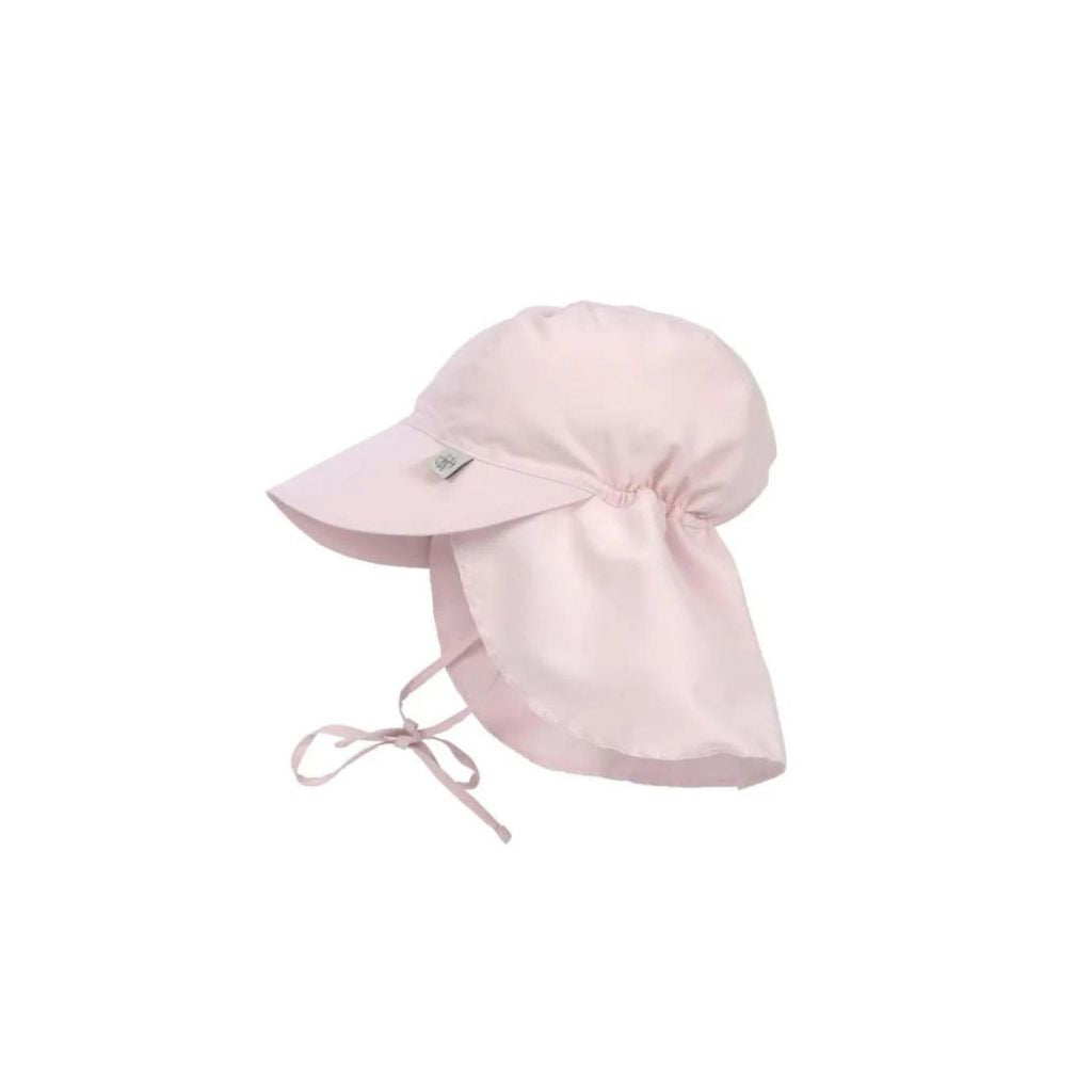 Lassig Sun Protection Flap Hat, Light Pink