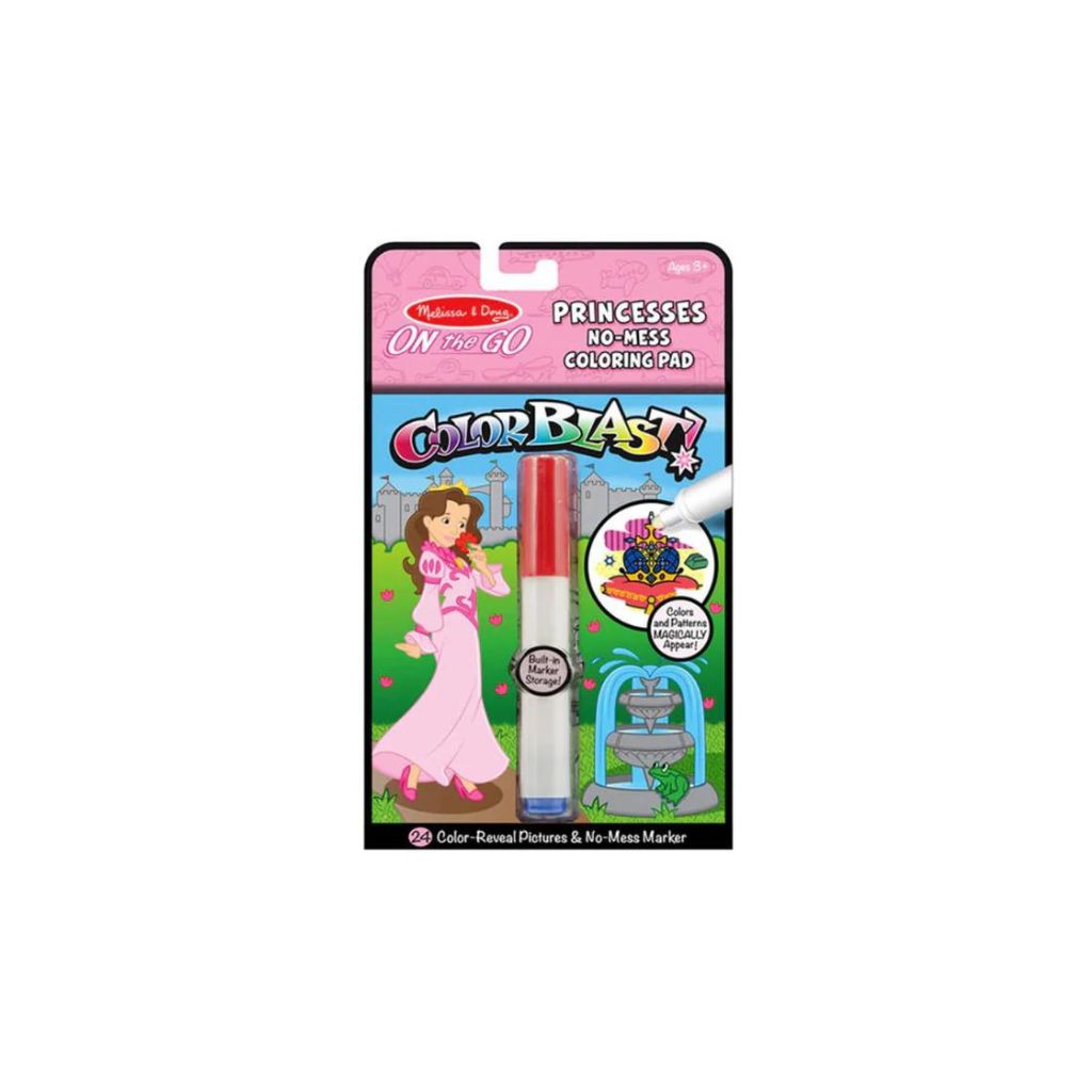 Melissa & Doug ON the GO Color Blast Book - Princess