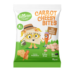 KiwiGarden Carrot Cheese bites - No added sugar 10g