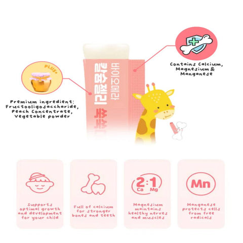 Biomela Calcium Stick Jelly | Peach
