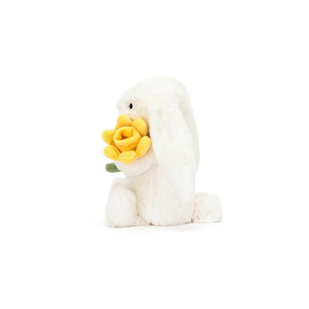 Jellycat Bashful Bunny With Daffodil