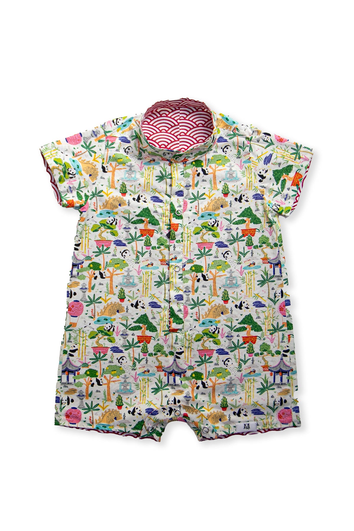 Motherswork x Maison Q CNY 2025 Reversible Boy Onesie