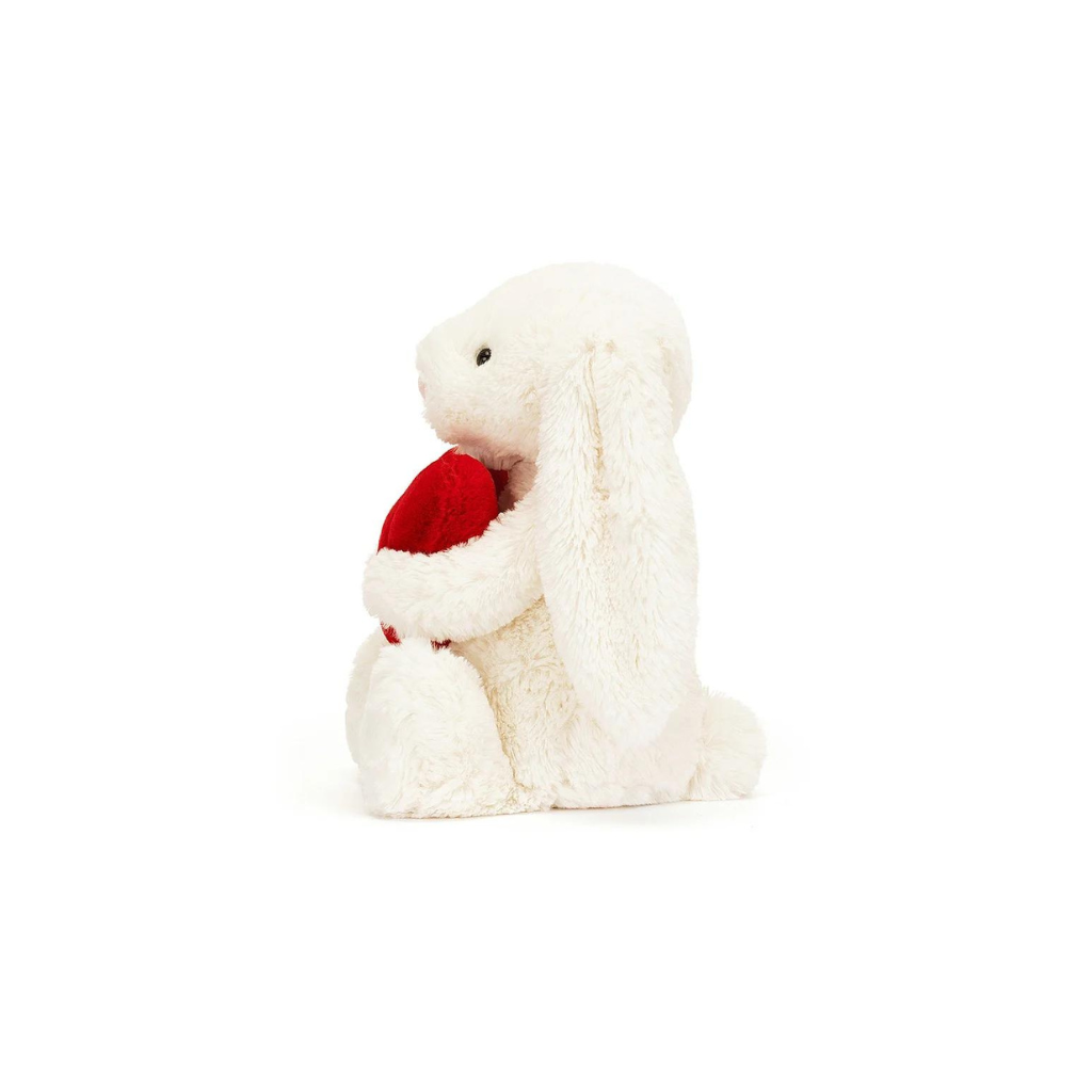 Jellycat Bashful Red Love Heart Bunny (Small)