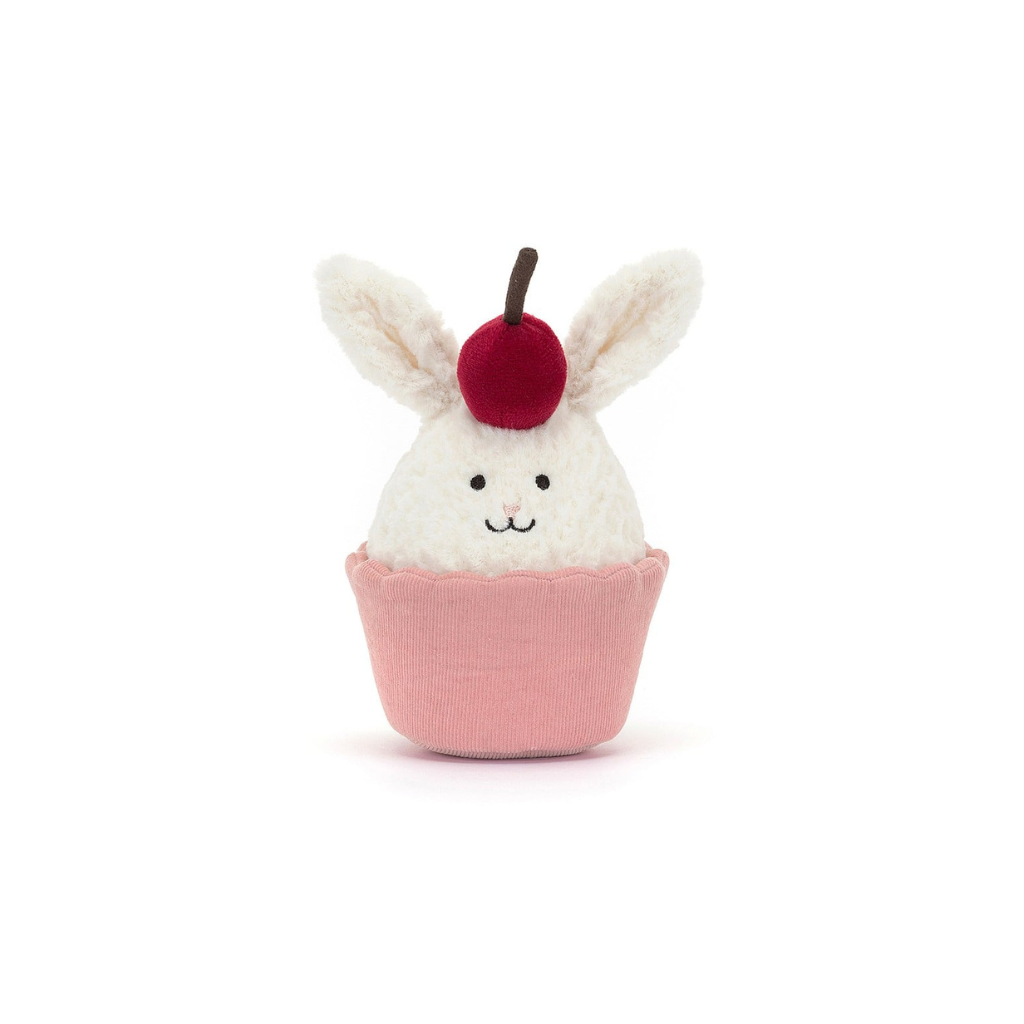 Jellycat Dainty Dessert Bunny Cupcake