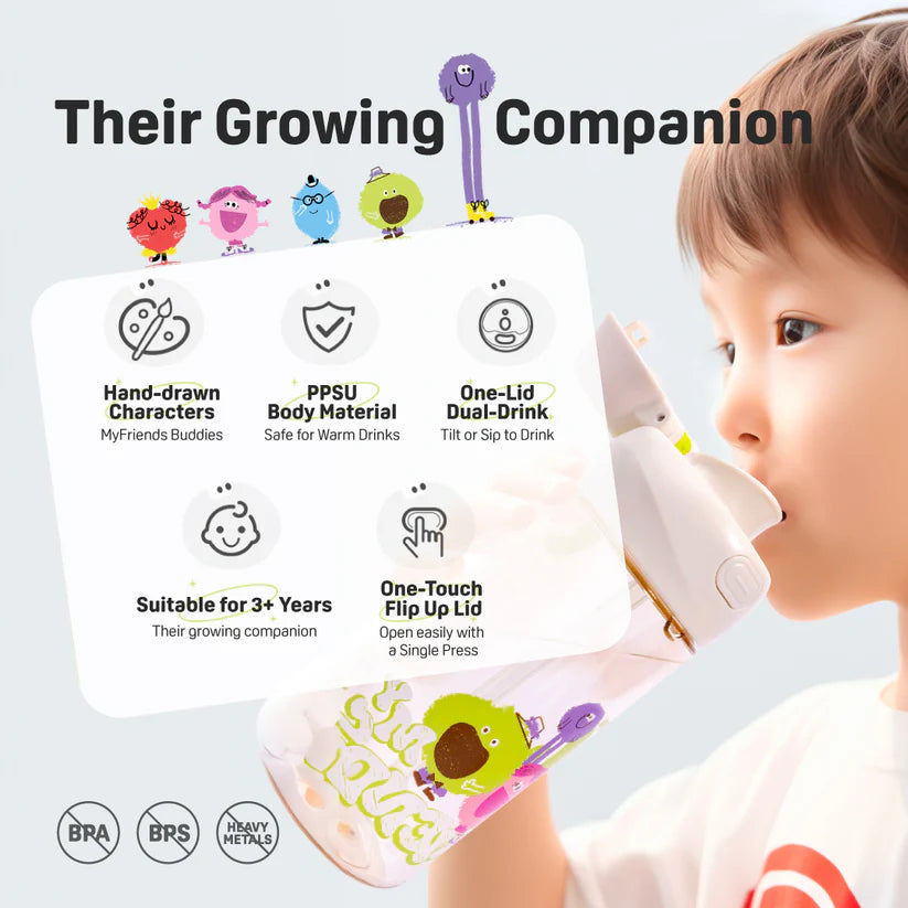 Pigeon MyFriends PPSU Water Bottle