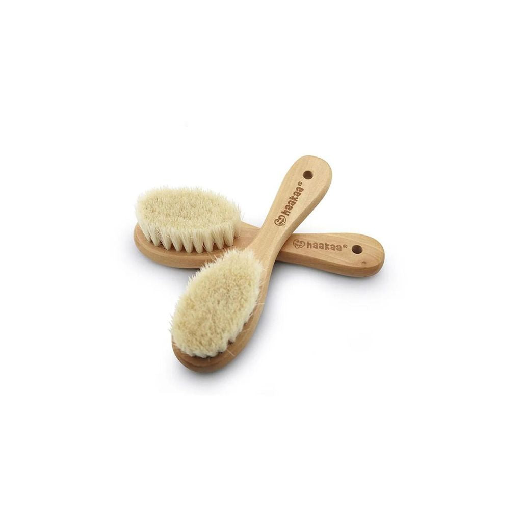 Haakaa Goat Wool Wooden Hairbrush