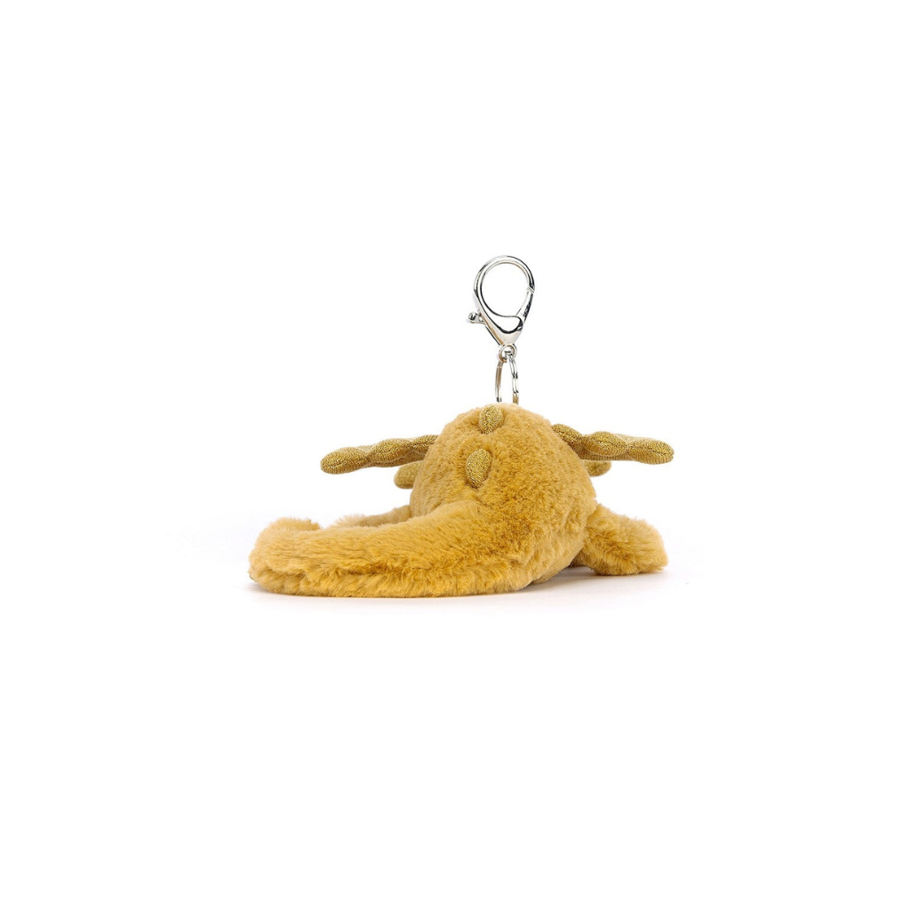 Jellycat Golden Dragon Bag Charm