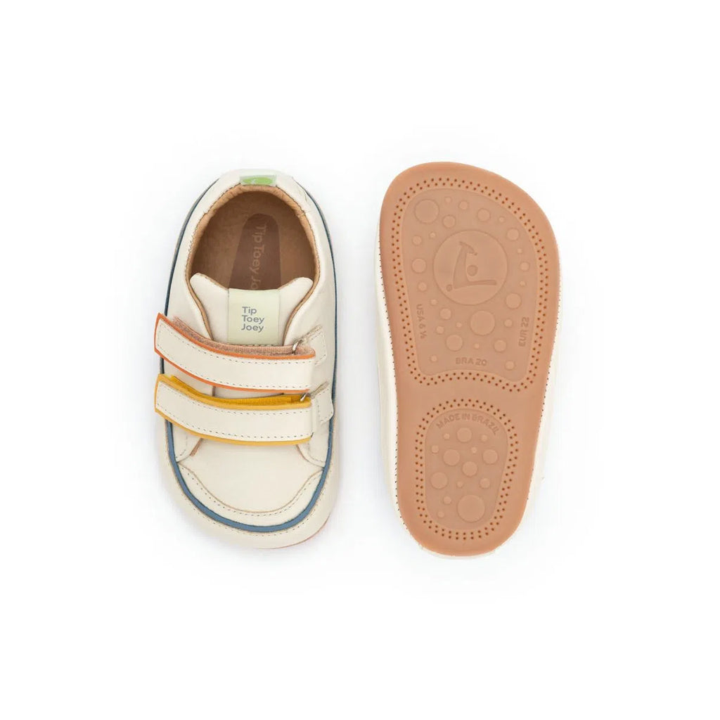 Tip Toey Joey Bossy Colors - Tapioca/Denim/Tangerine