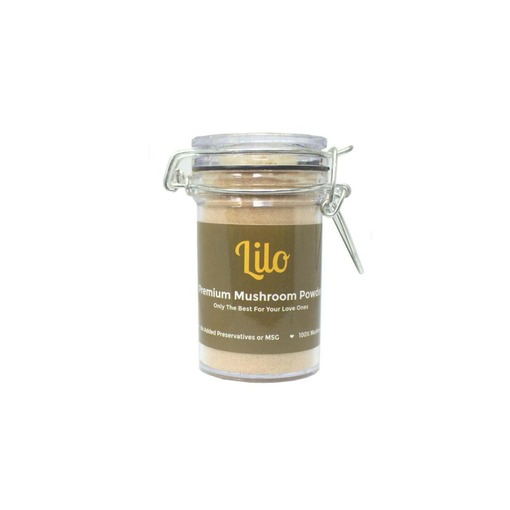 Lilo Premium Mushroom Powder 50g Bottle