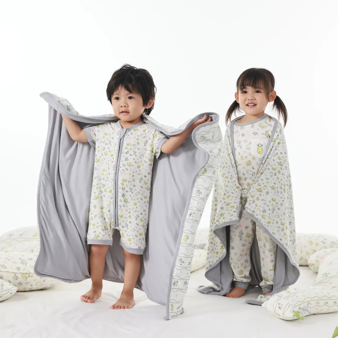 Baa Baa Sheepz Double Layer Blanket (Dream Garden B)