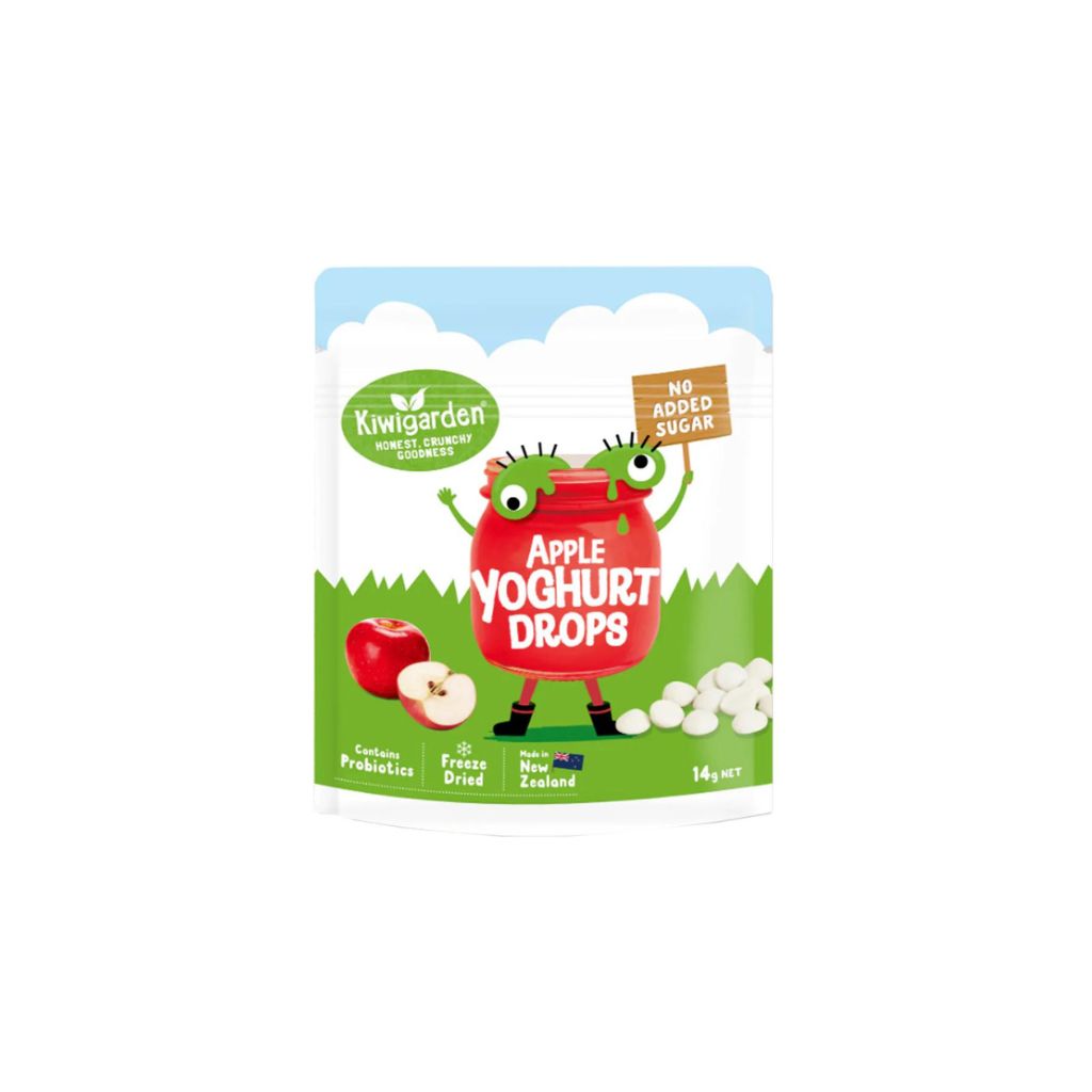 KiwiGarden Apple Yoghurt Drops 14g - No added sugar