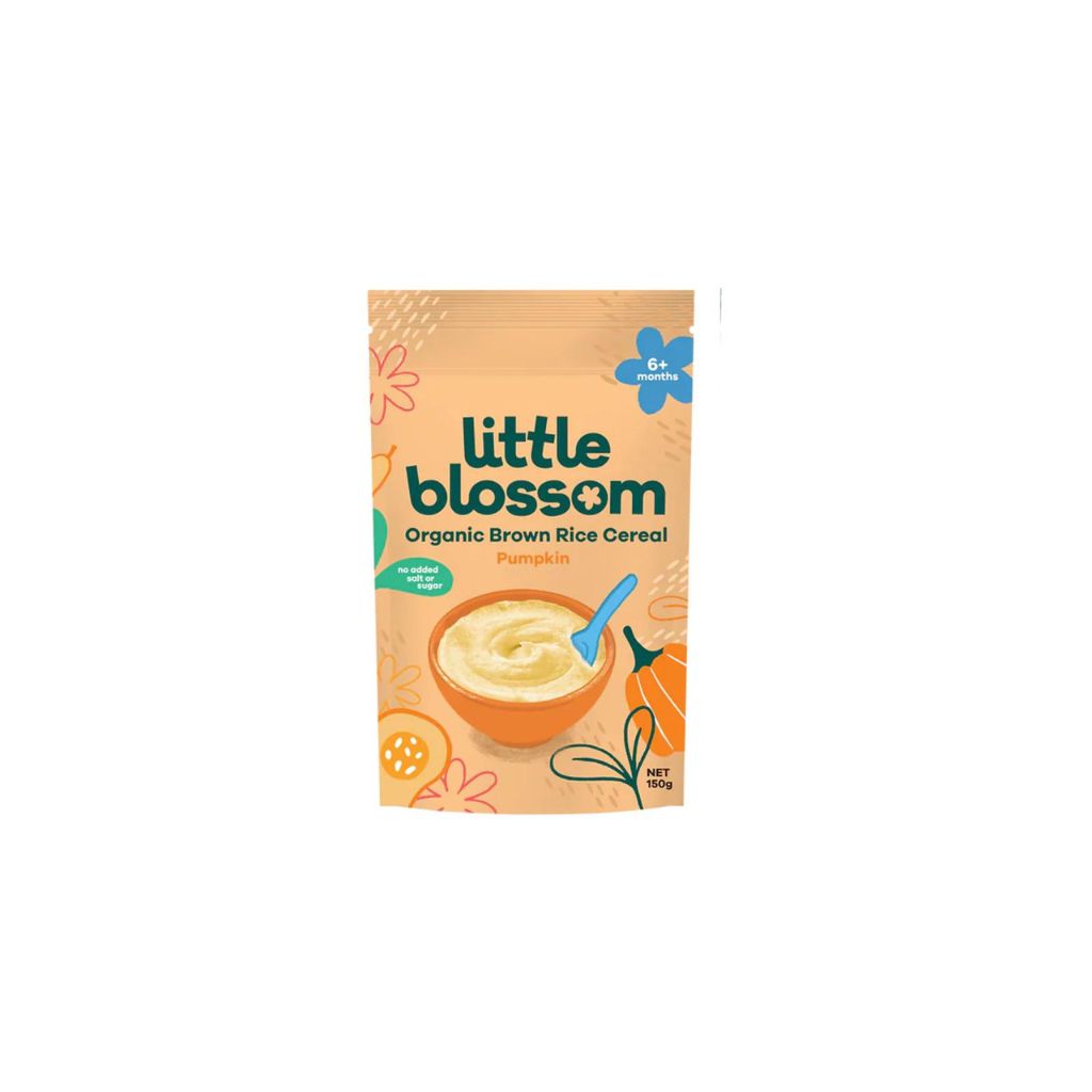 Little Blossom Organic Brown Rice Cereal | Pumpkin