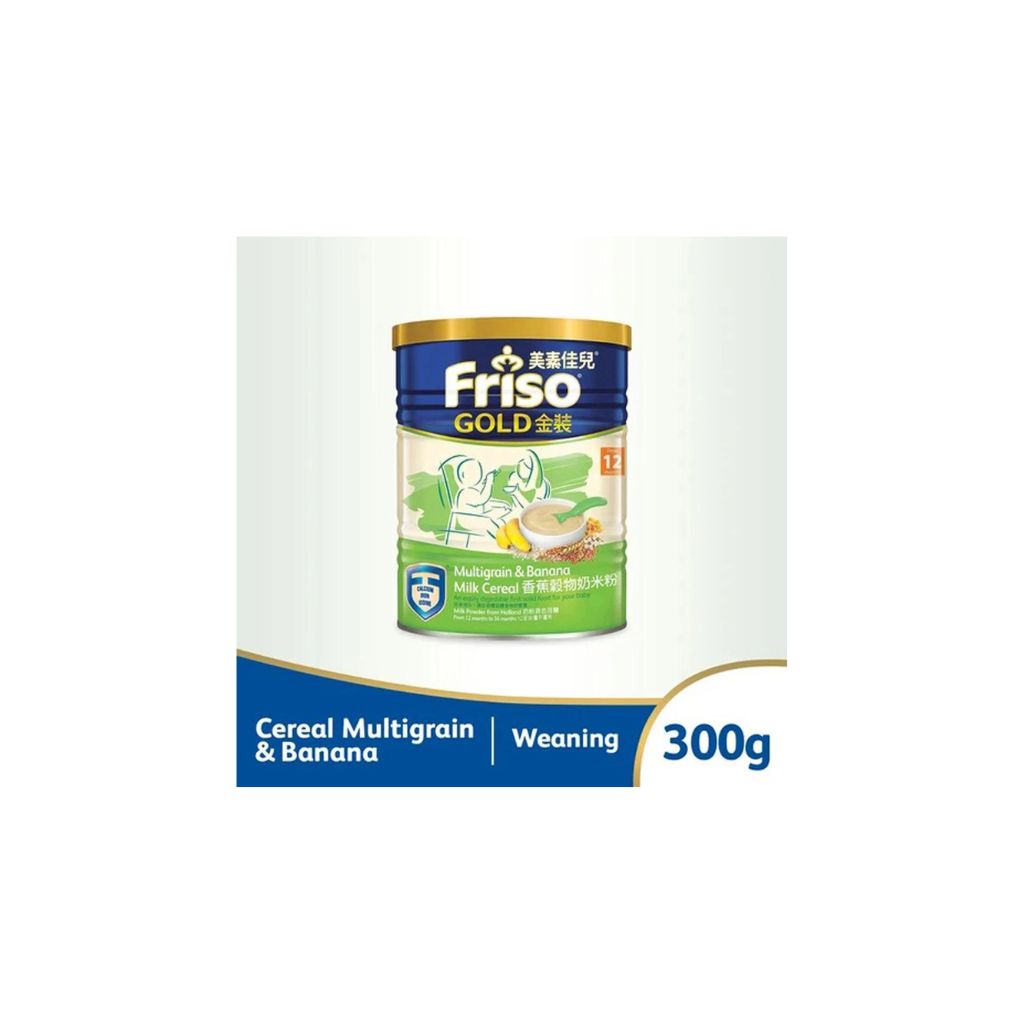 Friso Gold Multigrain & Banana Cereal 300g