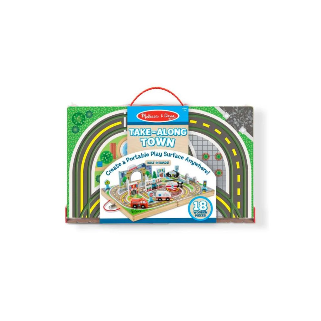 Melissa & Doug Take-Along Town 3 years+