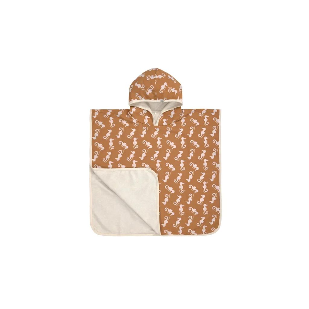 Lassig Beach Poncho Seahorse Caramel