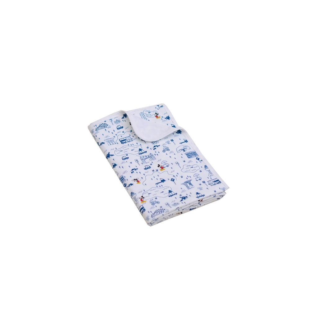 Elly Jersey Blanket - Blue Road Trip Mickey