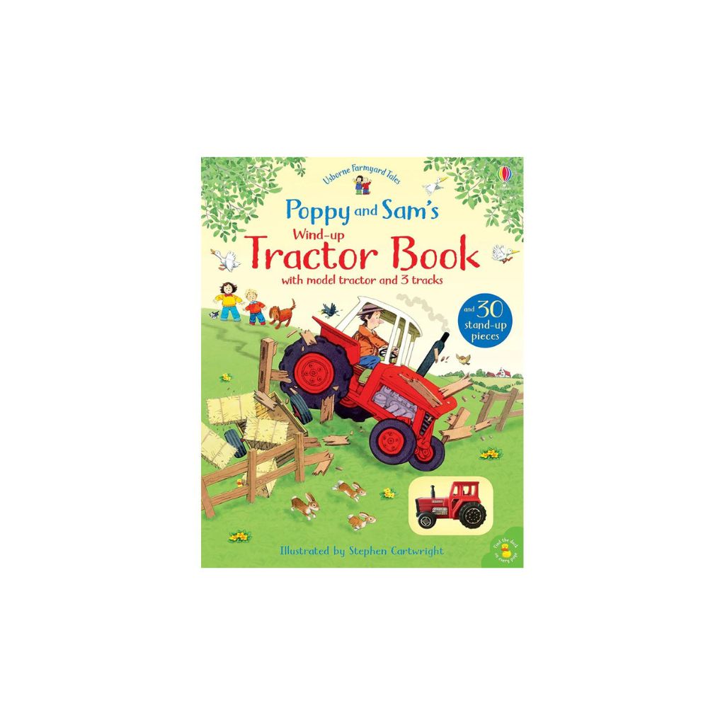 Usborne - Poppy and Sam's Wind-Up Tractor Book