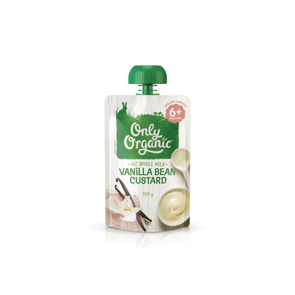 Only Organic Vanilla Bean Custard Dessert Pouch