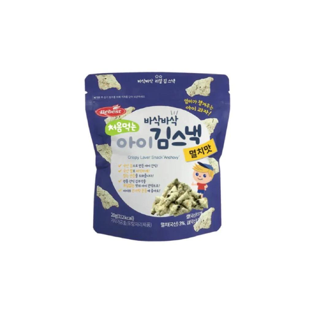 Bebest Crispy Laver Snack - Anchovy