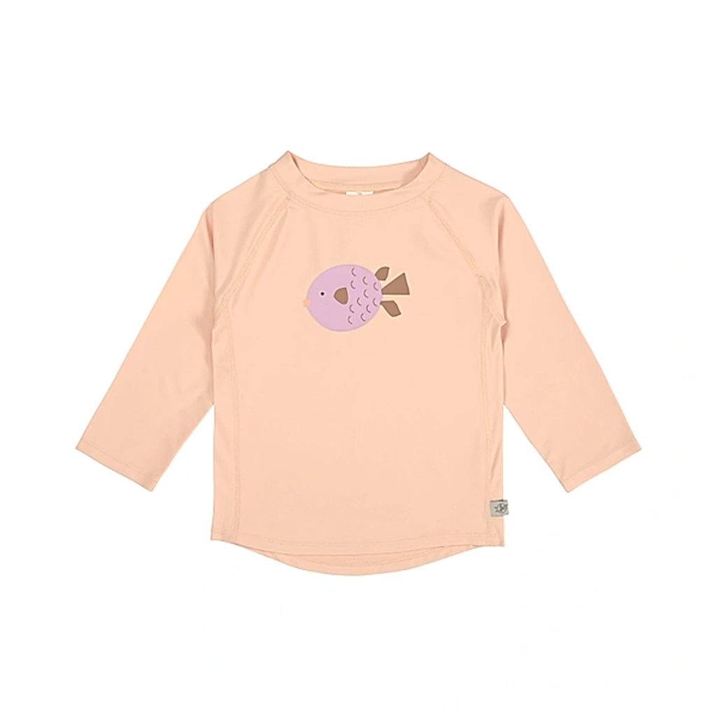 Lassig Girls Long Sleeve Rashguard, + Swim Diaper Fish