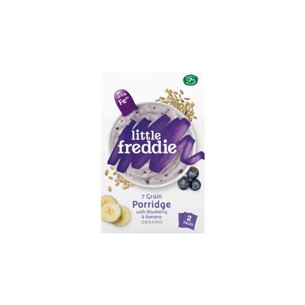 Little Freddie Blueberry & Banana 7 Grain Porridge 160g