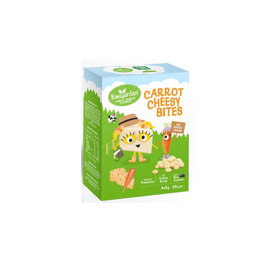 KiwiGarden Carrot Cheesy Bites 20g