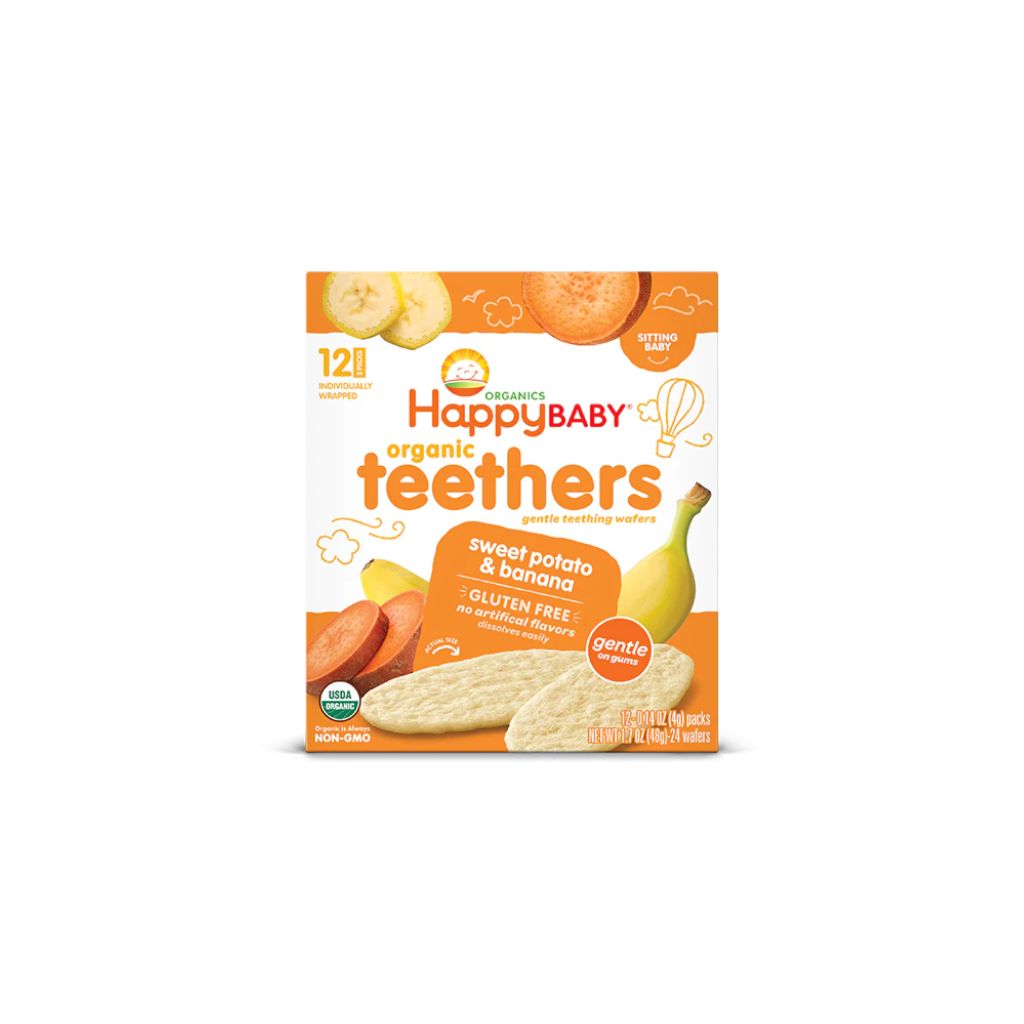 Happy Family Organics Sweet Potato & Banana Teethers Snacks