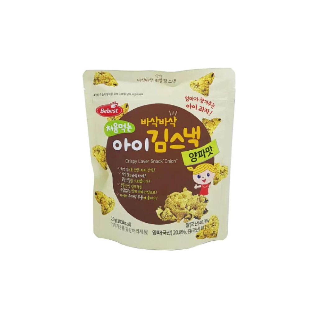 Bebest Crispy Laver Snack - Onion