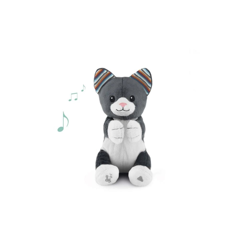 Zazu Interactive Soft Toy with Clapping Hands and Sound (Chloe the Cat)