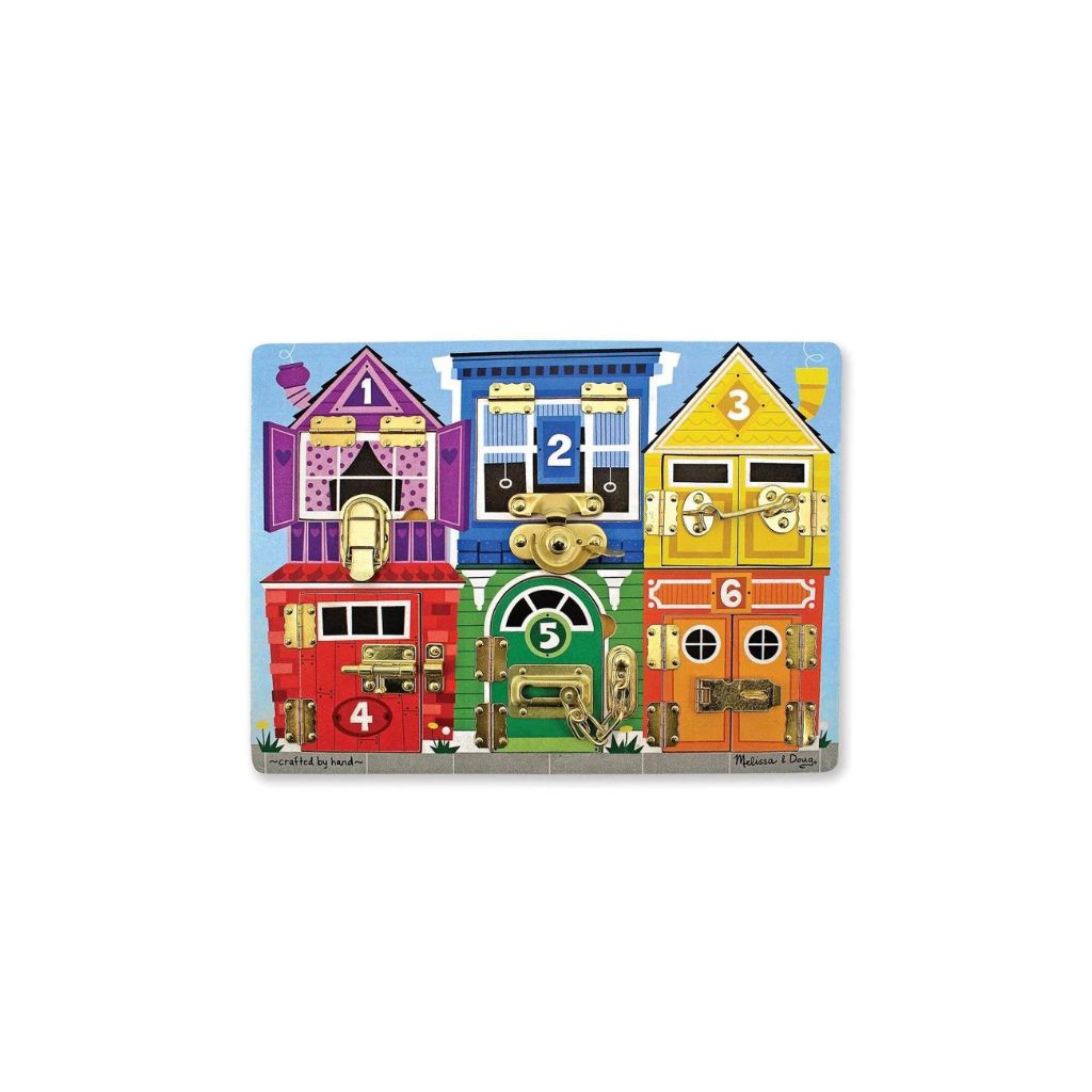 Melissa & Doug Wooden Latches Board