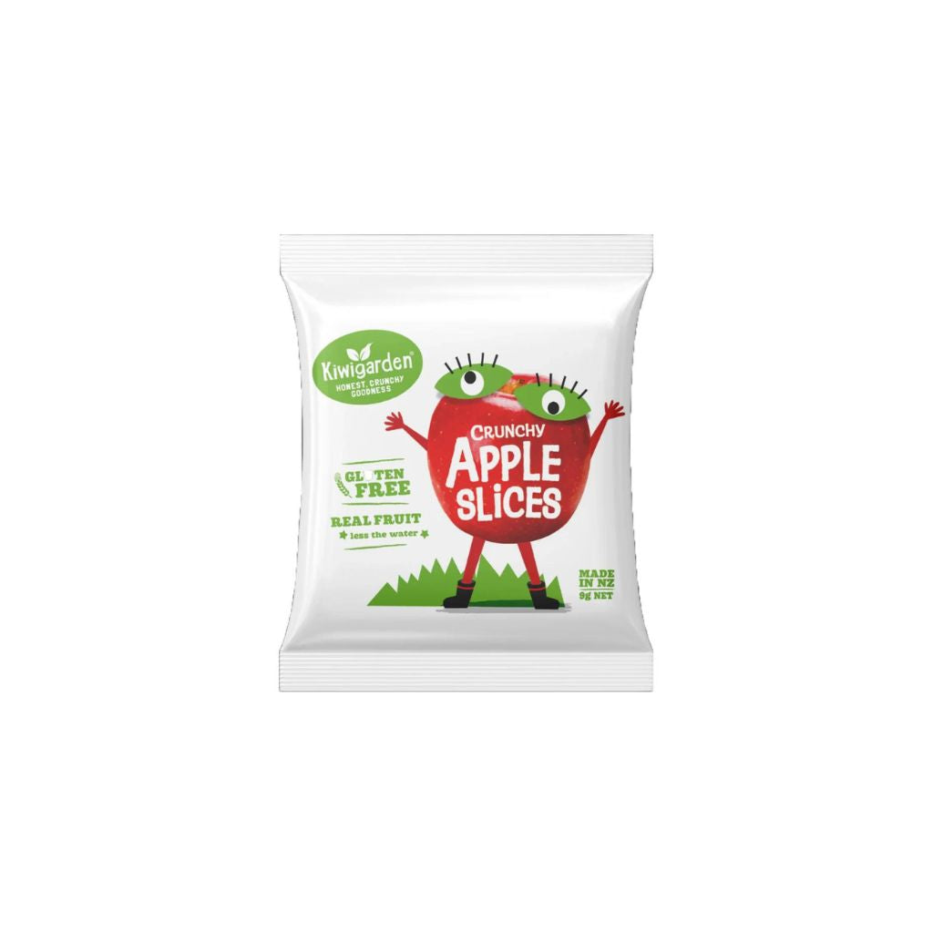 KiwiGarden Crunchy Apple Slices 9g (8M+)