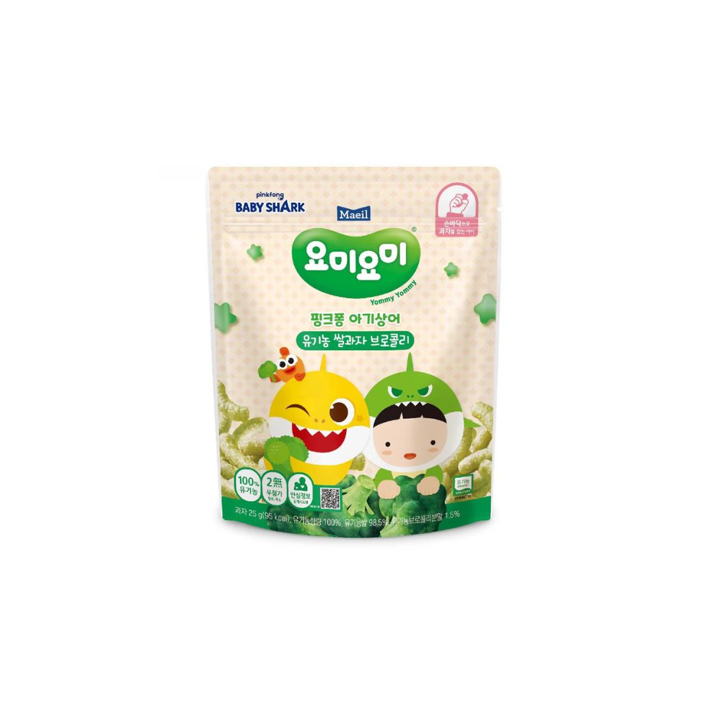 Maeil Organic Rice Snack - Green Stage 1 (Broccoli)