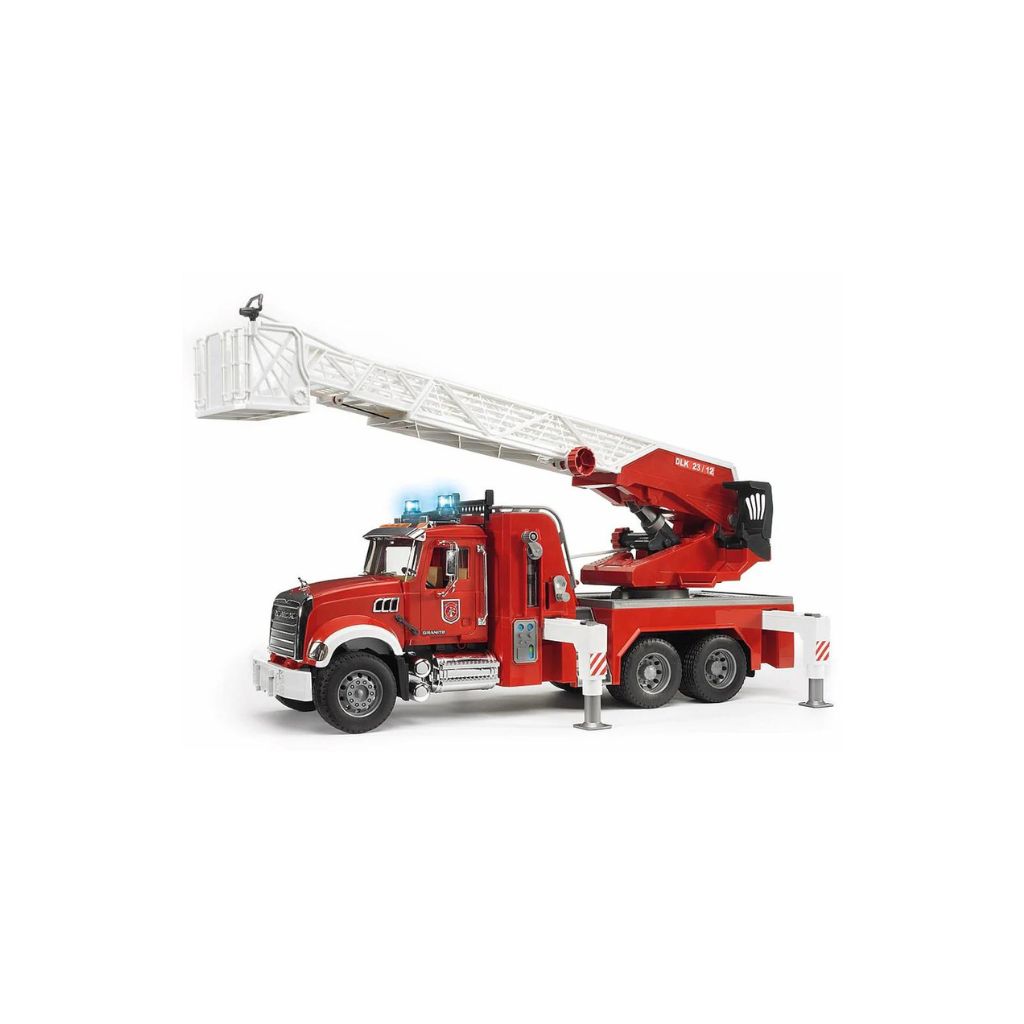 Bruder MACK Granite fire engine with water pump