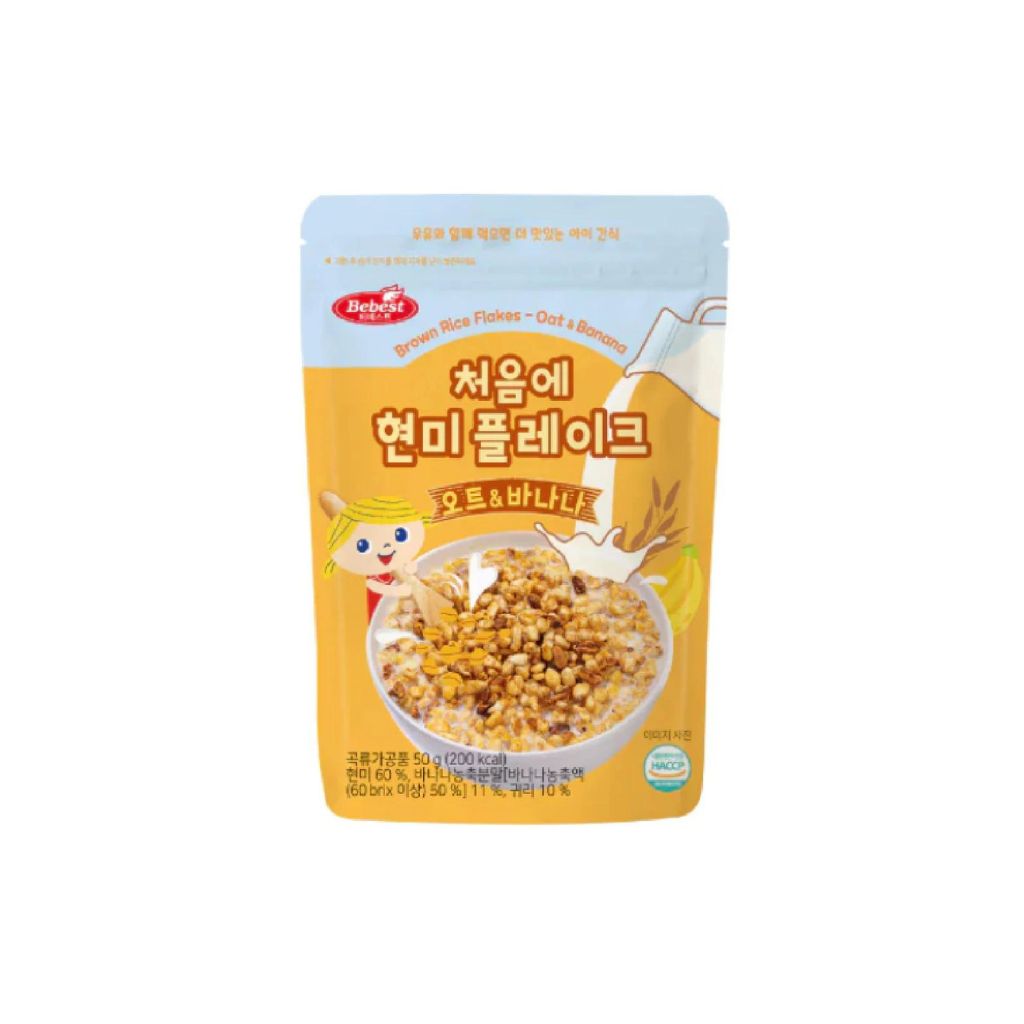 Bebest Kids Brown Rice Cereal - Oat & Banana