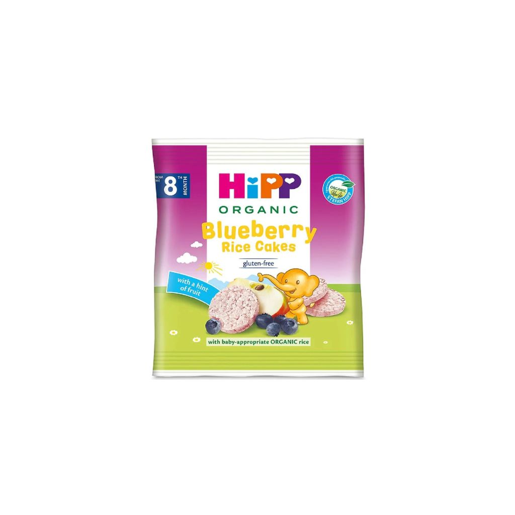 HiPP Organic Blueberry Rice Cakes 30g