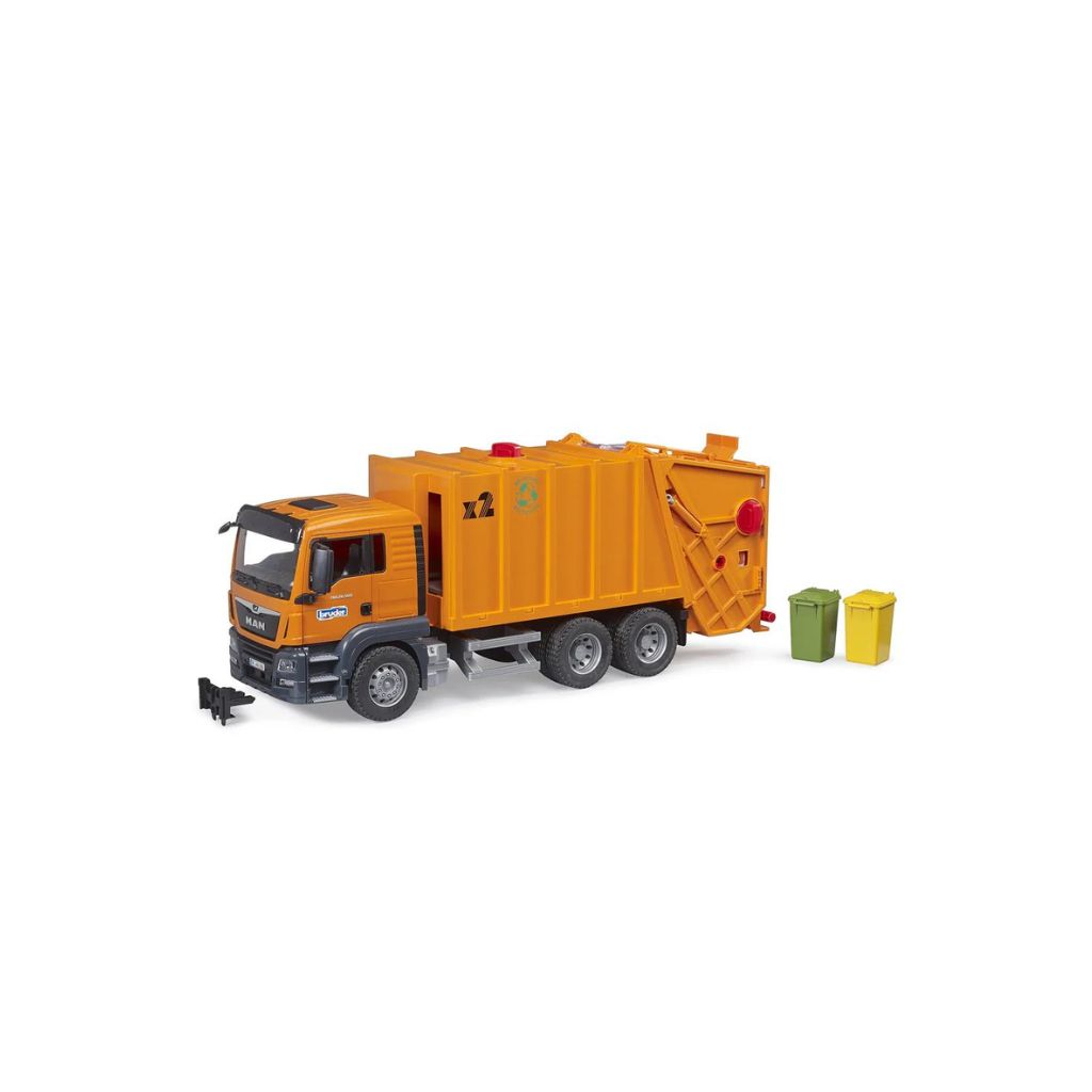 Bruder MAN TGS Garbage Truck (Orange)