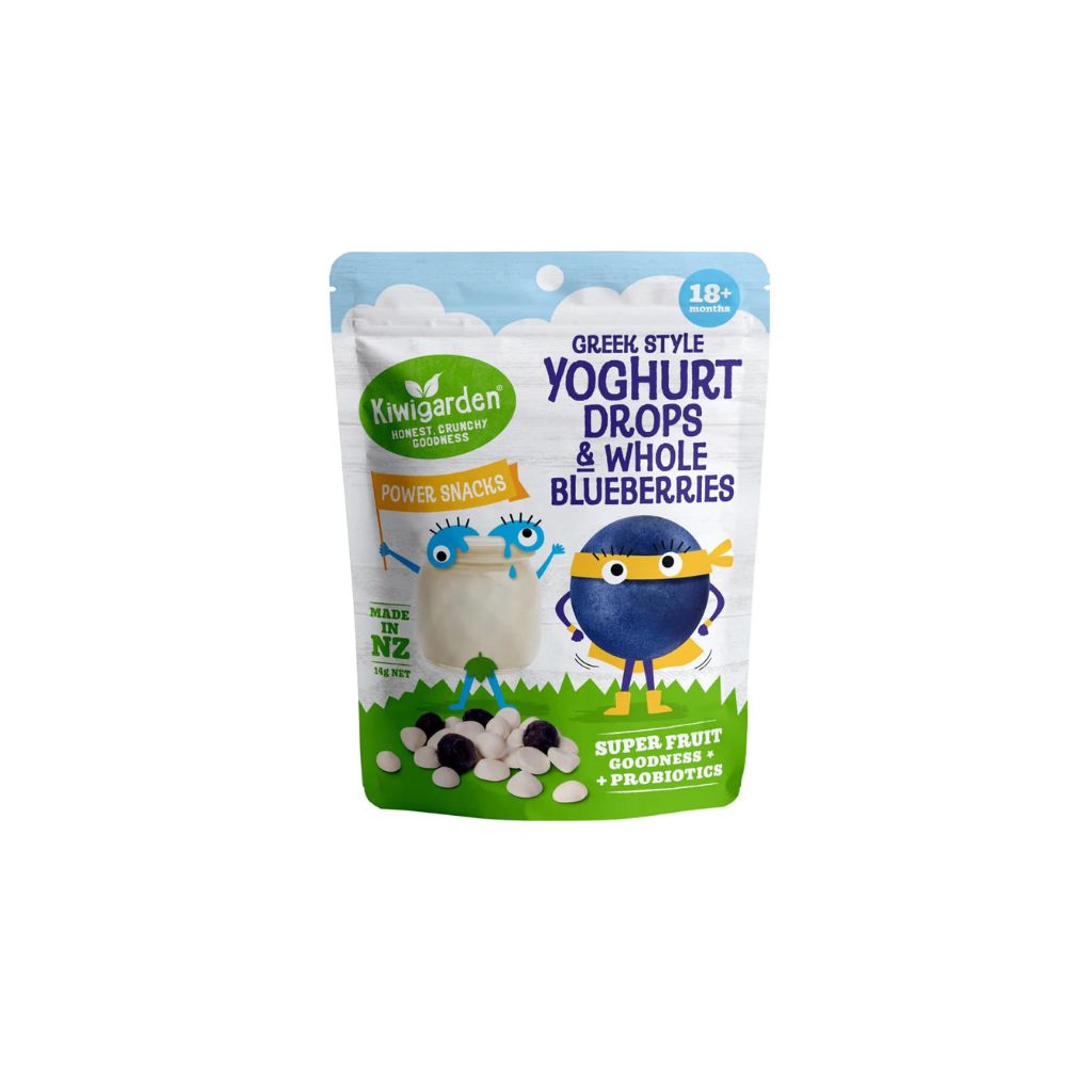 KiwiGarden Greek Yoghurt Drops & Whole Blueberries