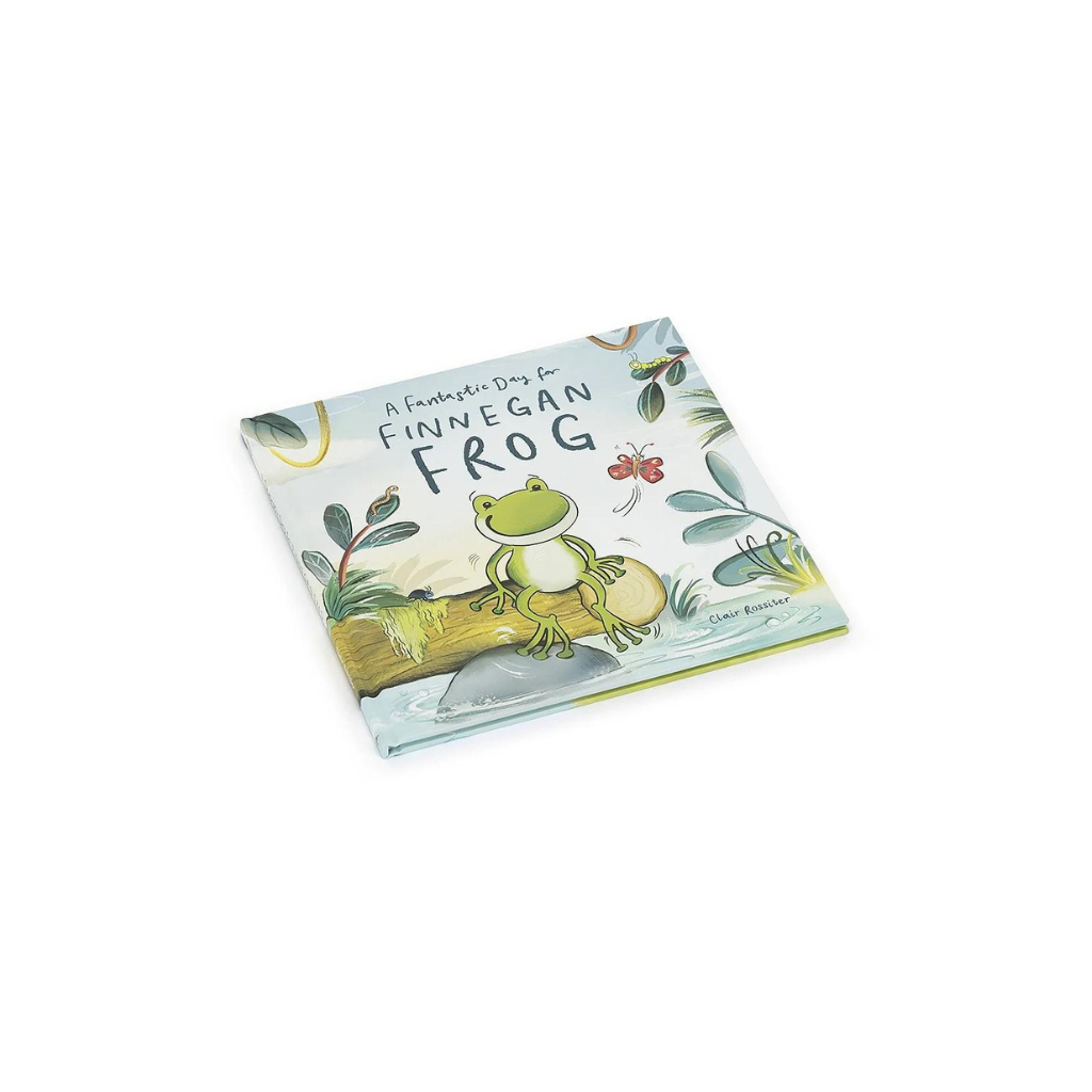 Jellycat A Fantastic Day For Finnegan Frog Book