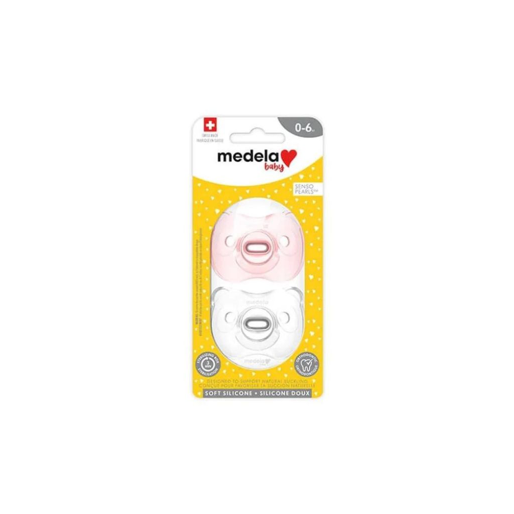 Medela Baby Pacifier Soft Silicone - Girl Duo