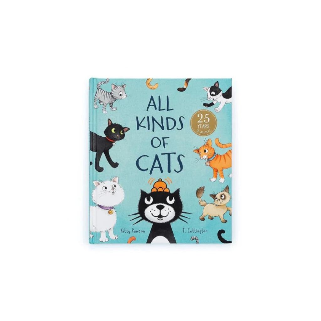 Jellycat All Kinds Of Cats Book