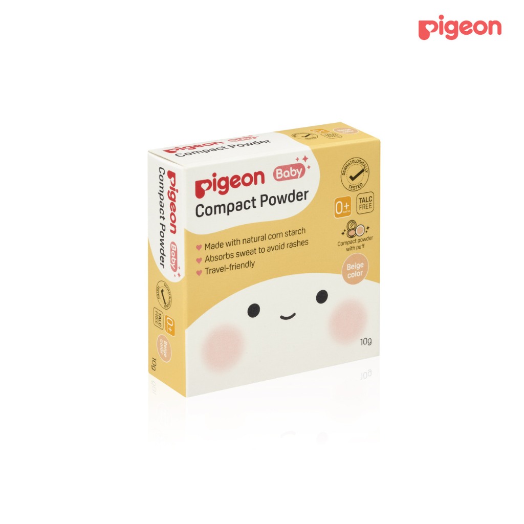 Pigeon Baby Compact Powder With Puff