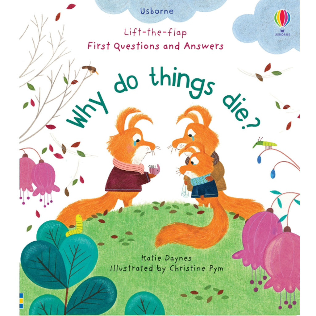 Usborne - Lift-the-flap First Questions And Answers Why Do Things Die?