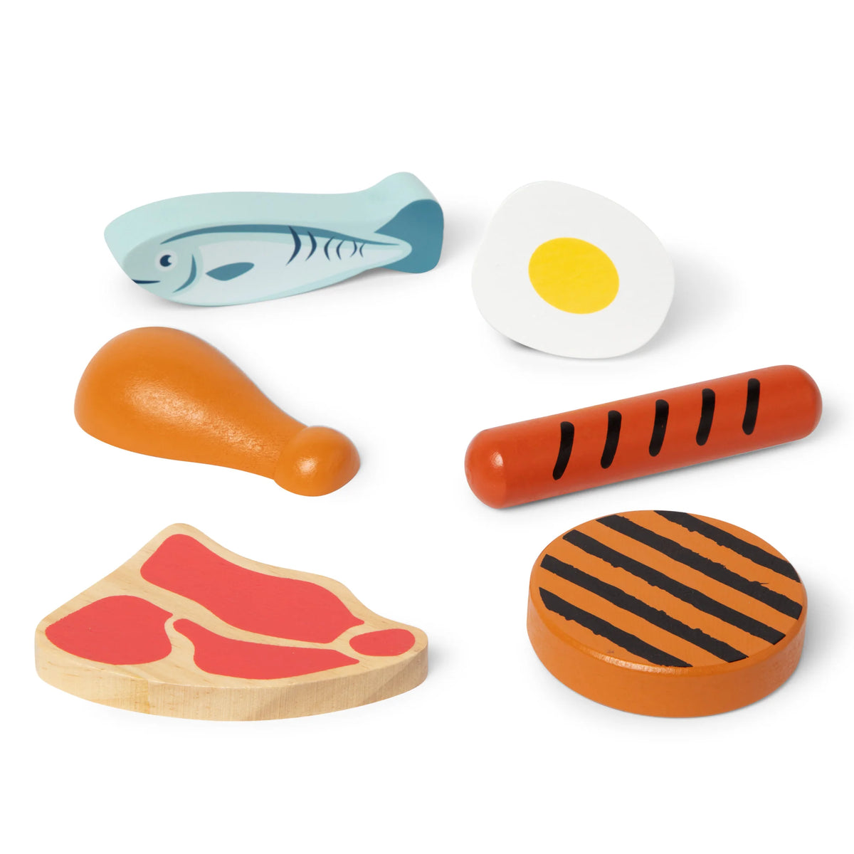 Melissa & Doug Wooden Food Groups Play Set