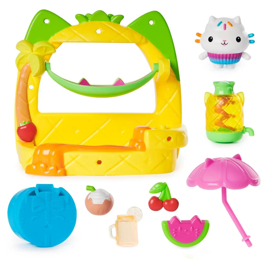 Gabby's Dollhouse Cakey’s Fruit Smoothie Balcony Playset
