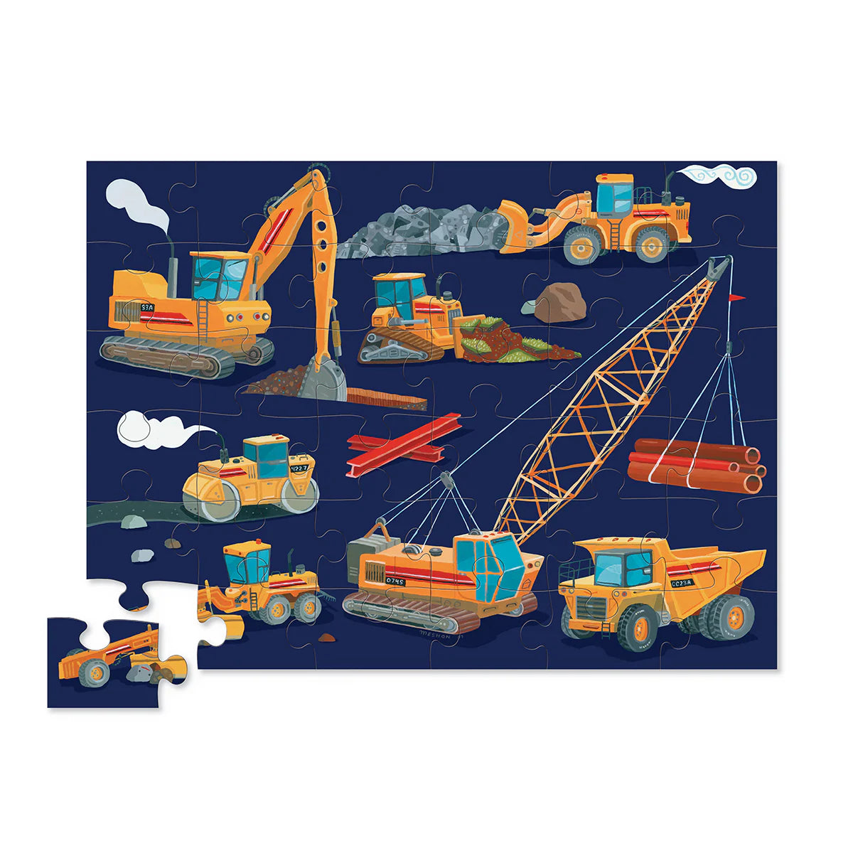 Crocodile Creek 36-Piece Puzzle (Construction Zone)