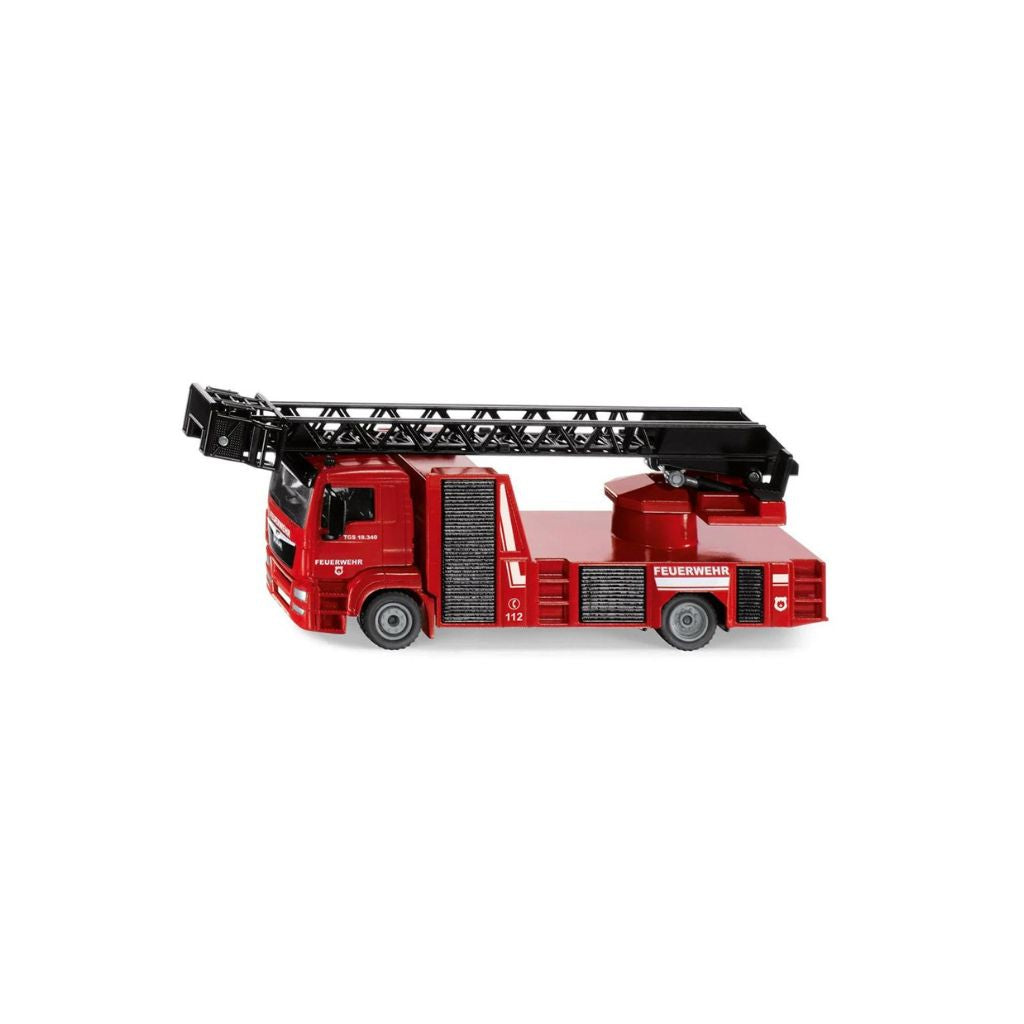 Siku MAN fire brigade turntable ladder