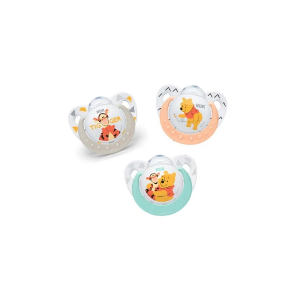 NUK Disney Silicone Soother Size 2 / 2 Pcs Pack - Random Design