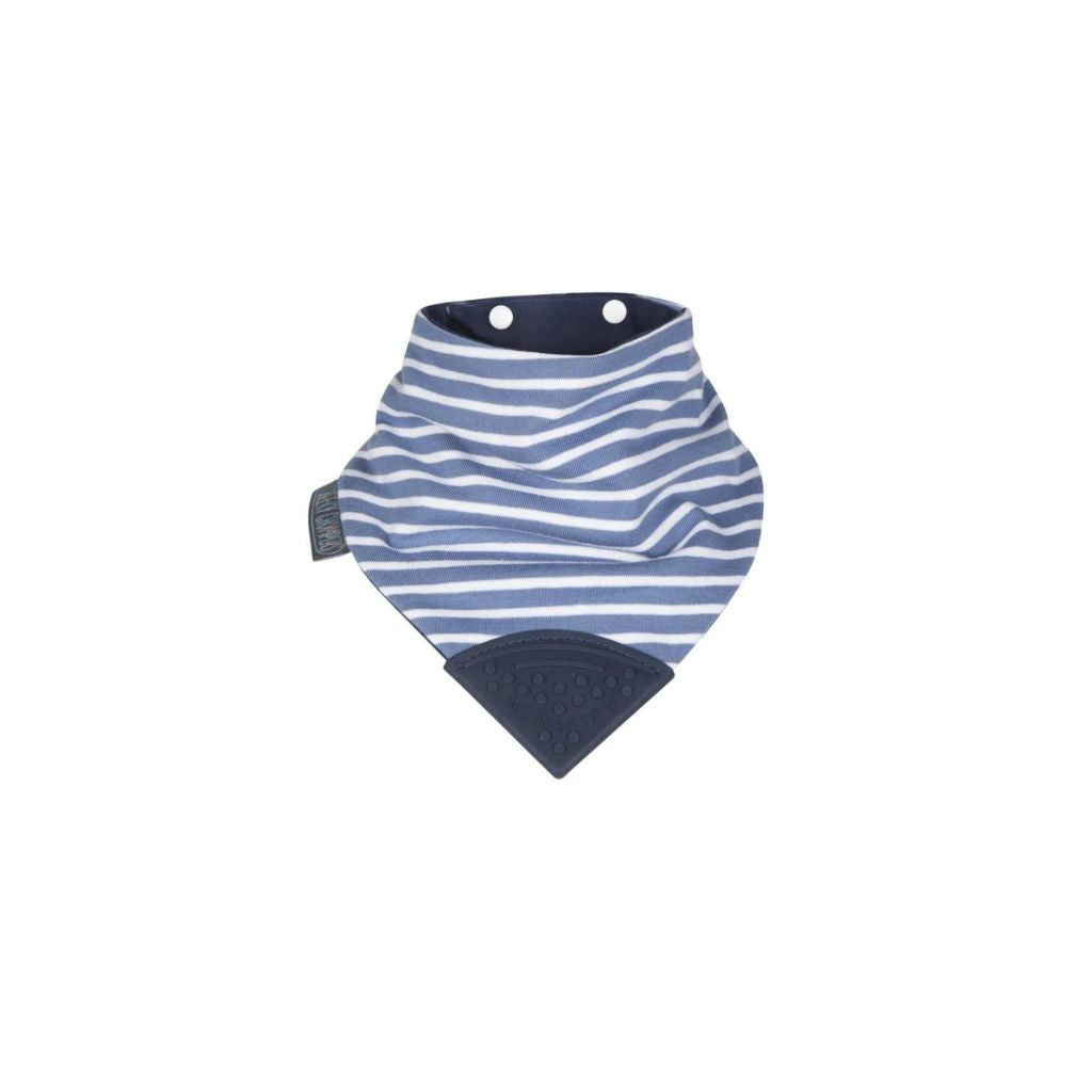 Cheeky Chompers Preppy Stripes Neckerchew - Teething Dribble Bib