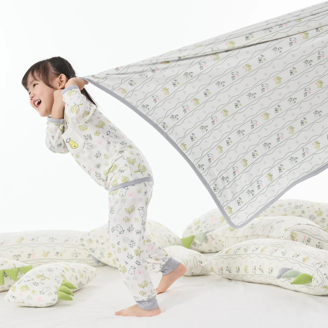 Baa Baa Sheepz Double Layer Blanket (Dream Garden B)