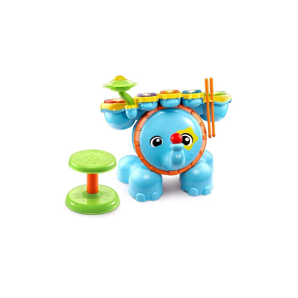 VTech Safari Sounds Elephant Toy Drum